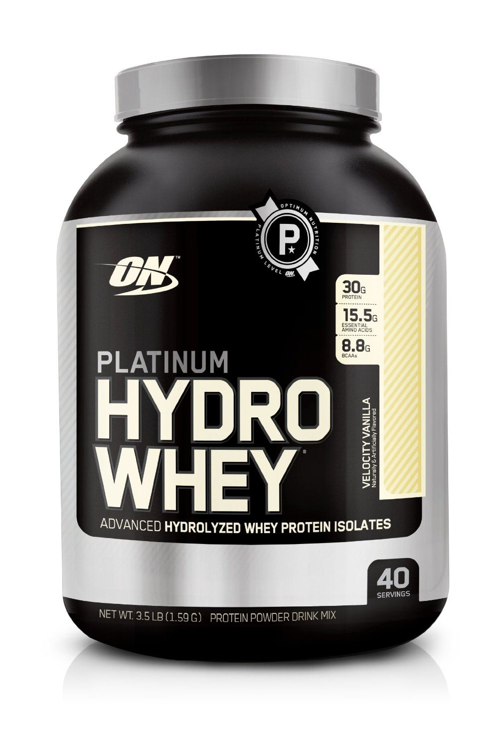 Platinum HydroWhey (3.5lbs Vanilla Shake) by Optimum Nutrition