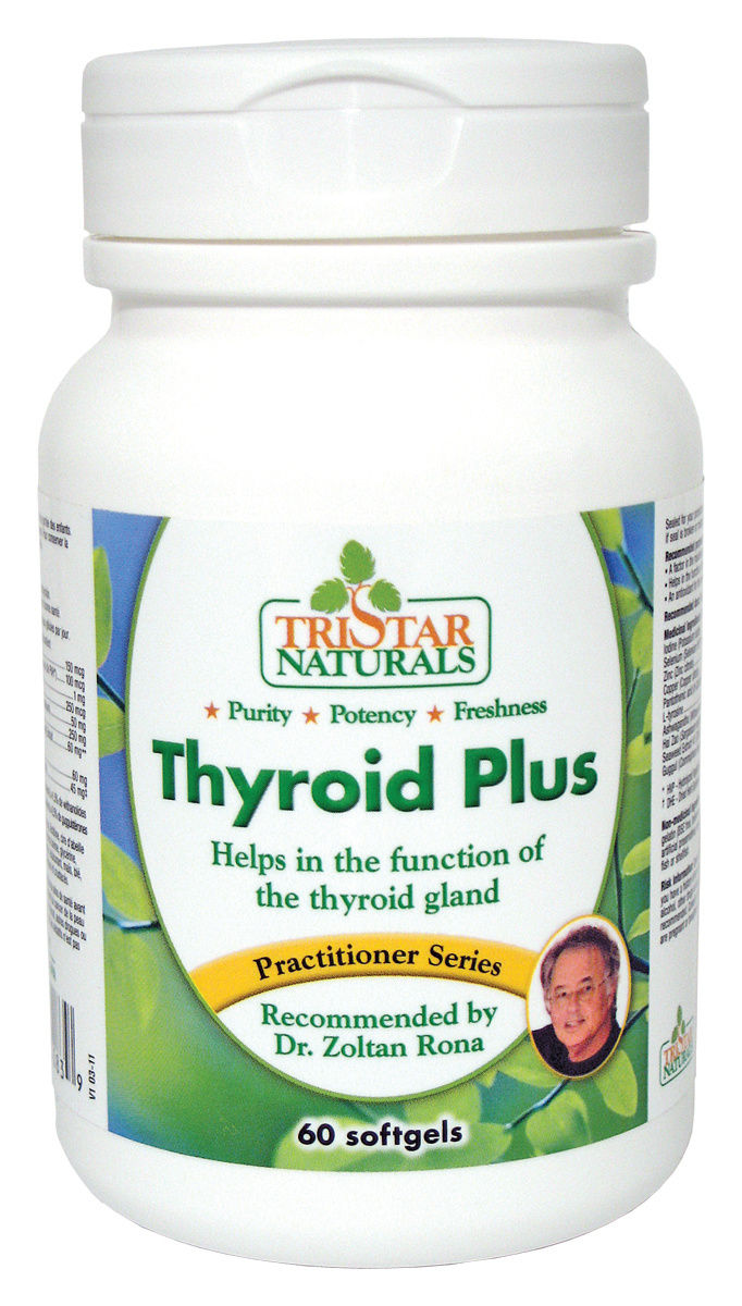 Thumbnail: TriStar Naturals Thyroid Plus: 60 Softgels: