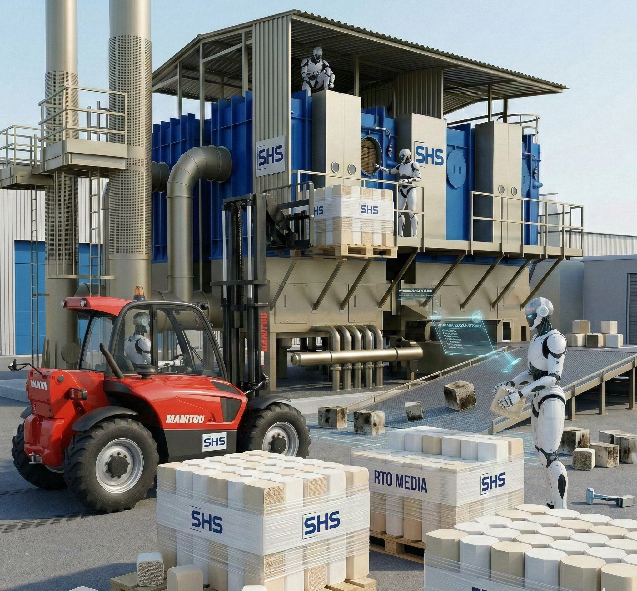 Wymiana mediów ceramicznych RTO - etap 1