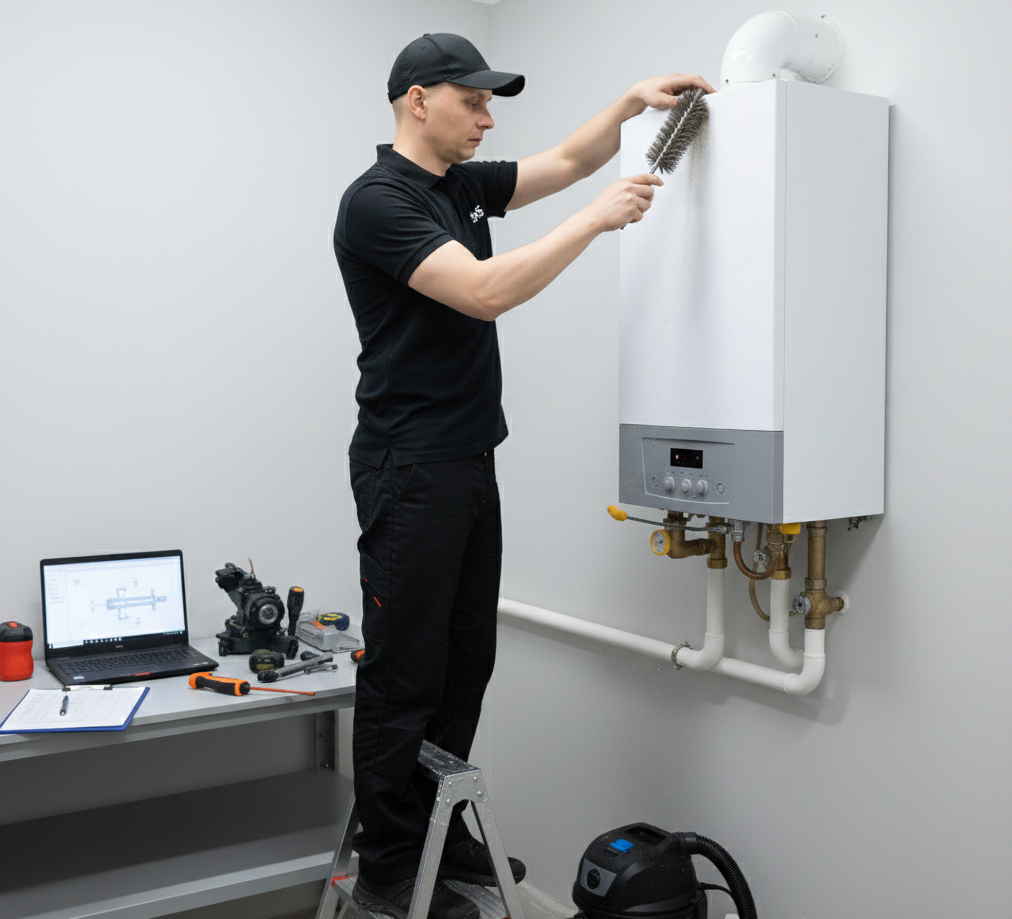 Czyszczenie kotła gazowego