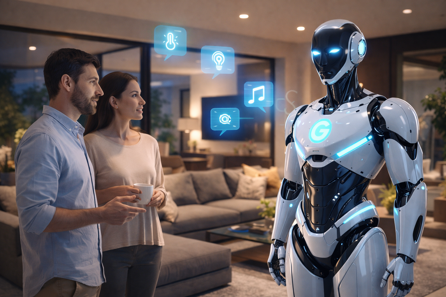 Gemini steruje domem