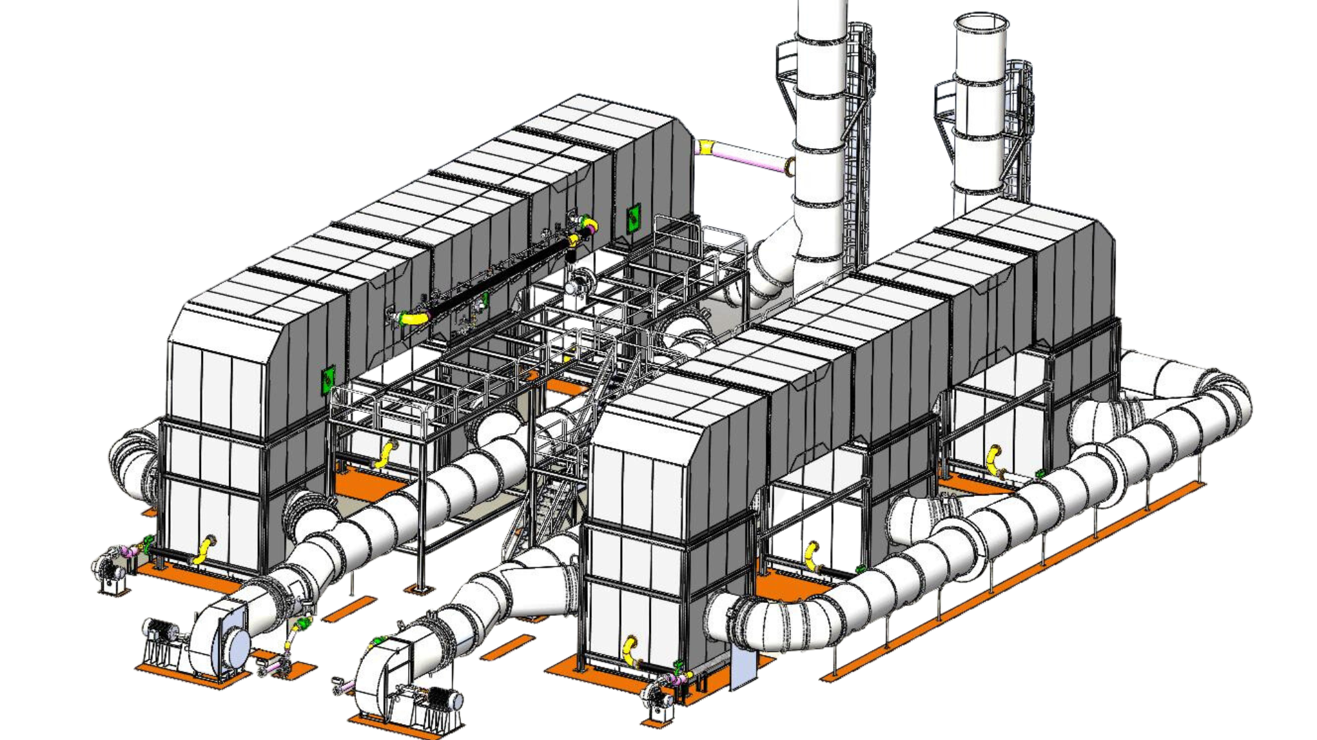 Regenerative thermal oxidizer RTO - Produkcja Polska Green Technologies