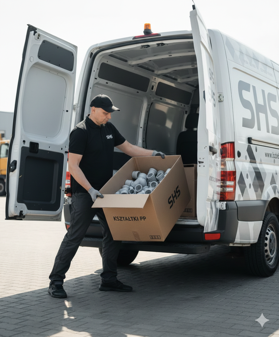 Kształtki PP Dostawa