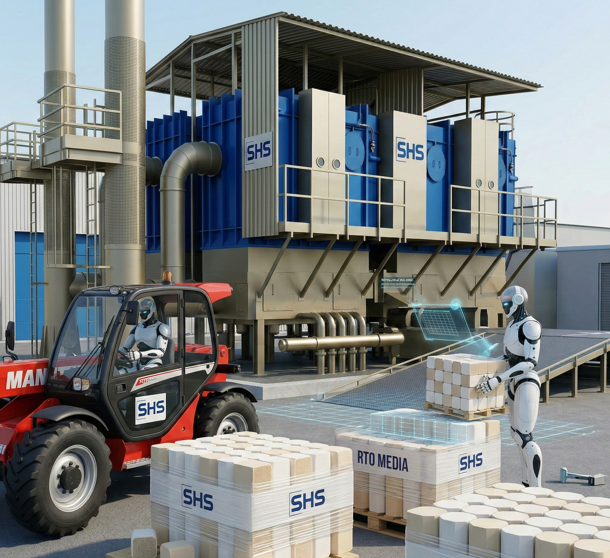 Wymiana mediów ceramicznych RTO - etap 2