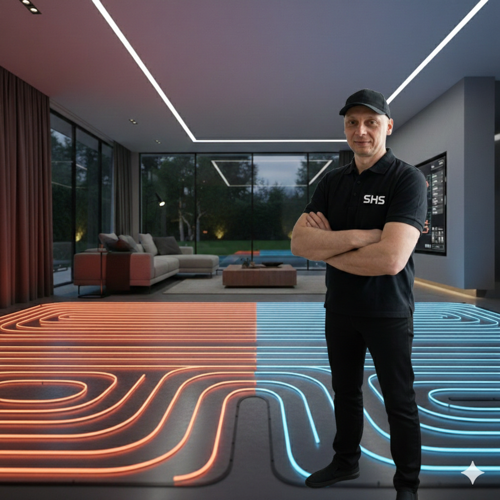 Rozruch ogrzewania podłogowego