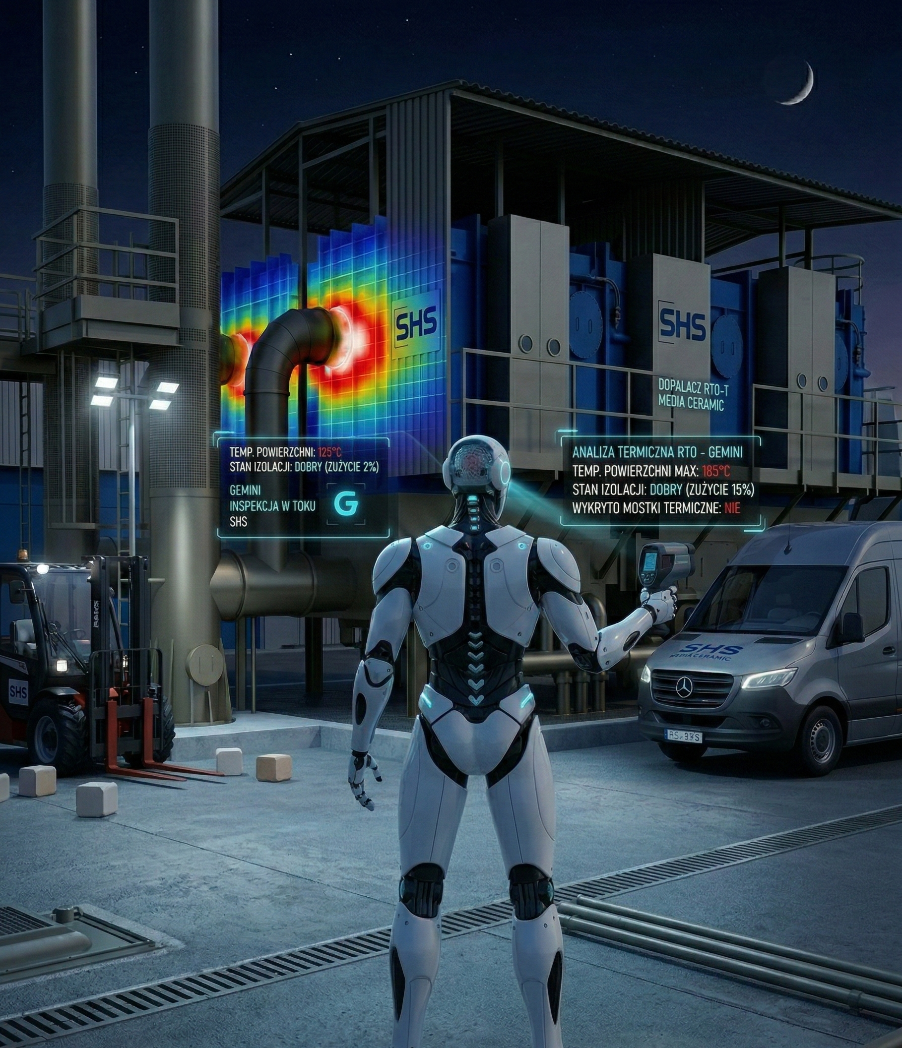 Badanie termowizyjne RTO przez Gemini