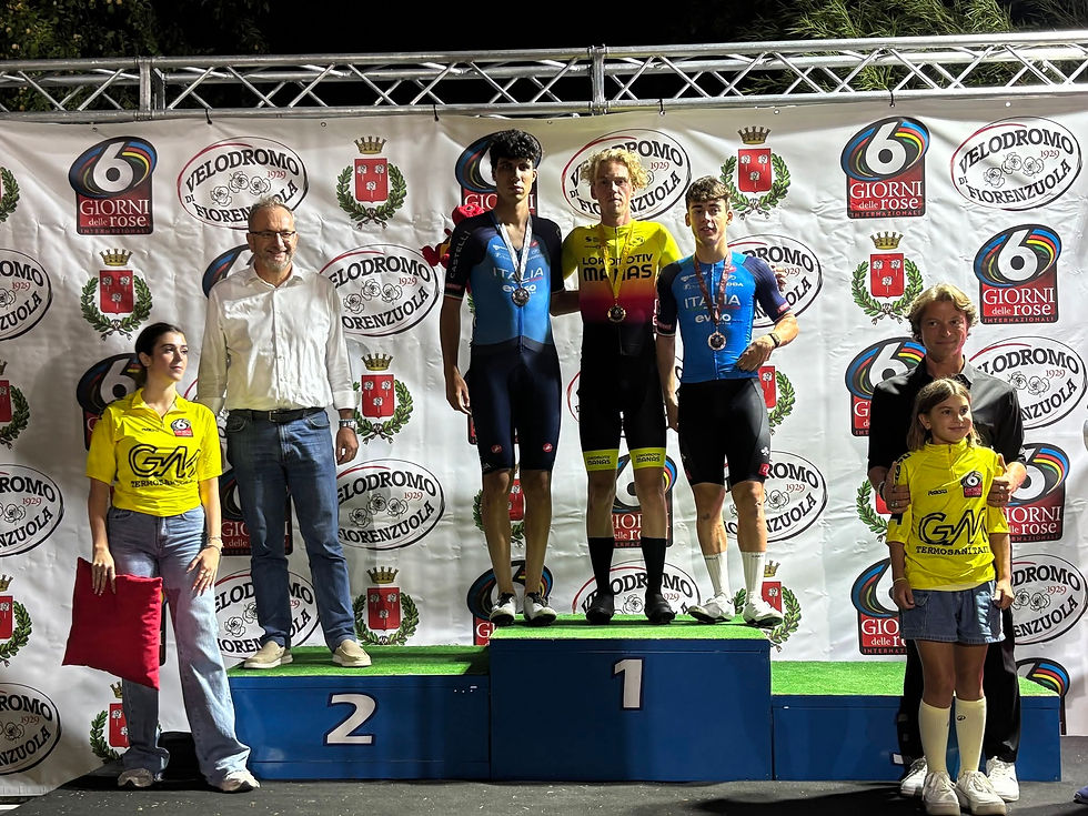 Stella terzo nello Scratch U23 a Fiorenzuola