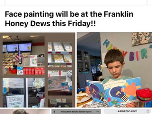 More book signings at Honey Dew!