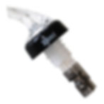 Measured liquor pourers – 20ml, 25ml, 35ml, and 50ml precision bottle spouts.
