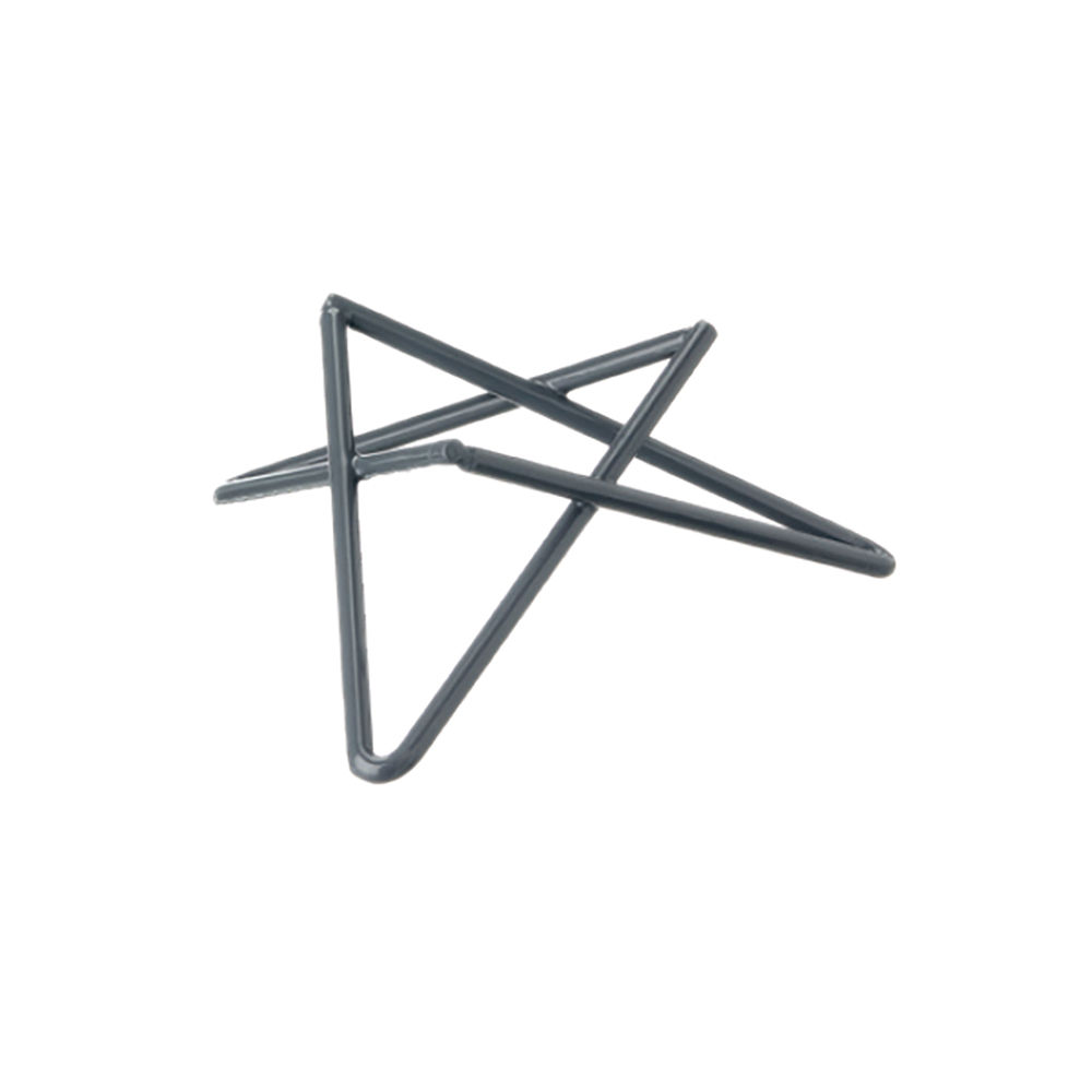 Buffet Stand Leone, Anti Skid Coated S. Steel, Grey, 26x26x10.5cm