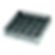 Dishwasher Glass Rack, with 25 Compartments, 50x50x10cm