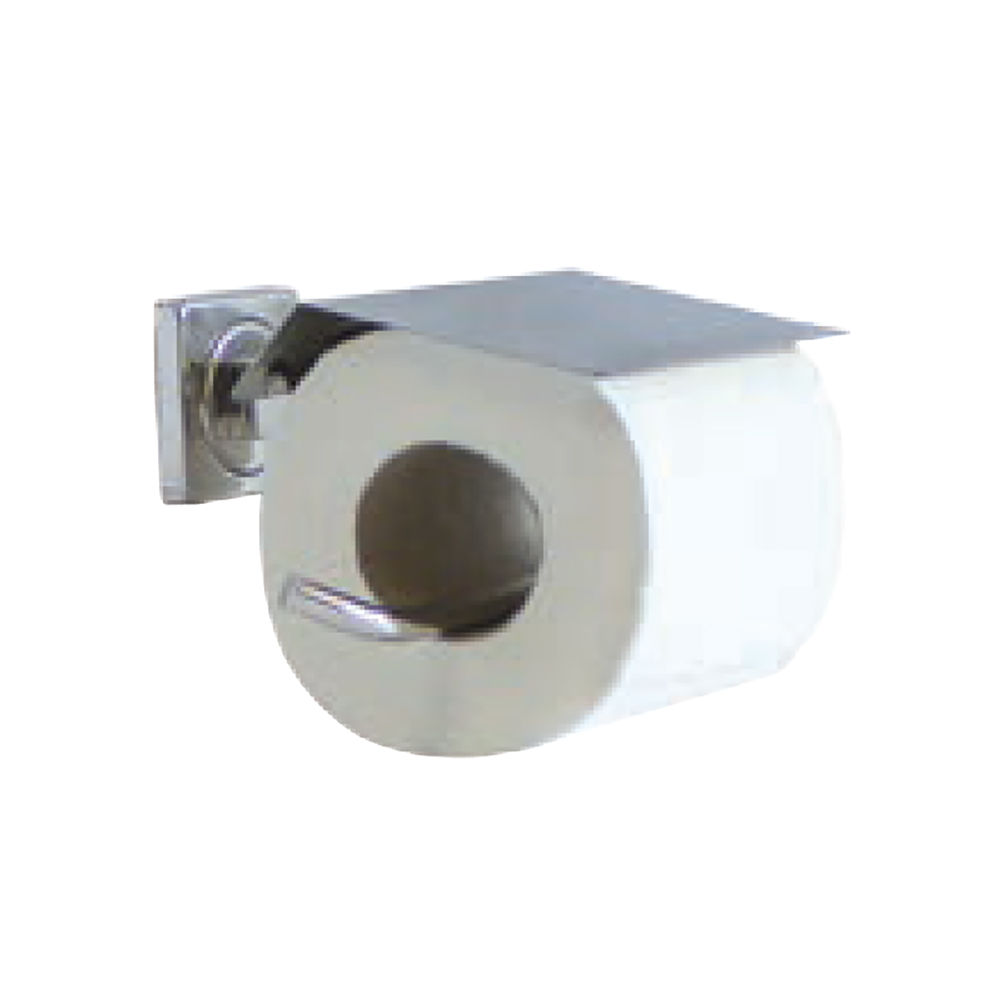 Toilet paper holder for single roll