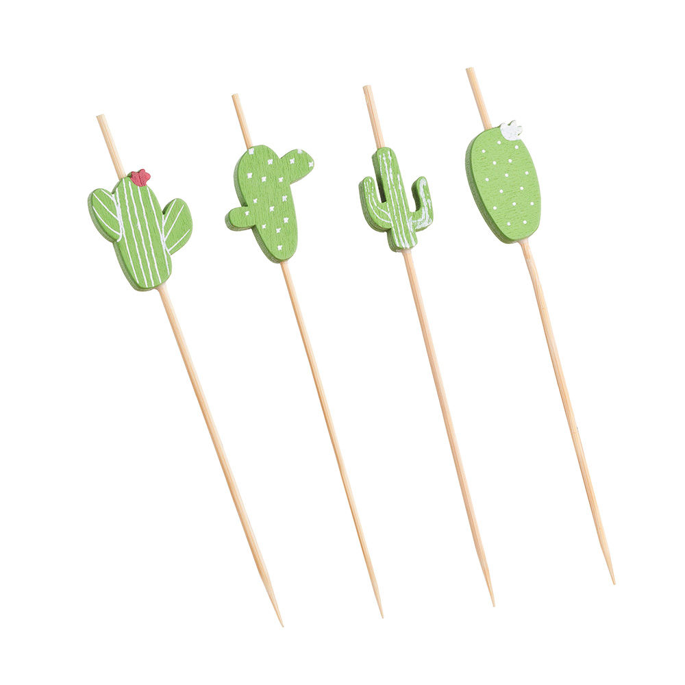 Cactus Sticks Leone, Bamboo, 12cm, 100 pcs