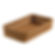 Vanity Basket Leone, Polypropylene, Natural Color, 53x32.5x10cm
