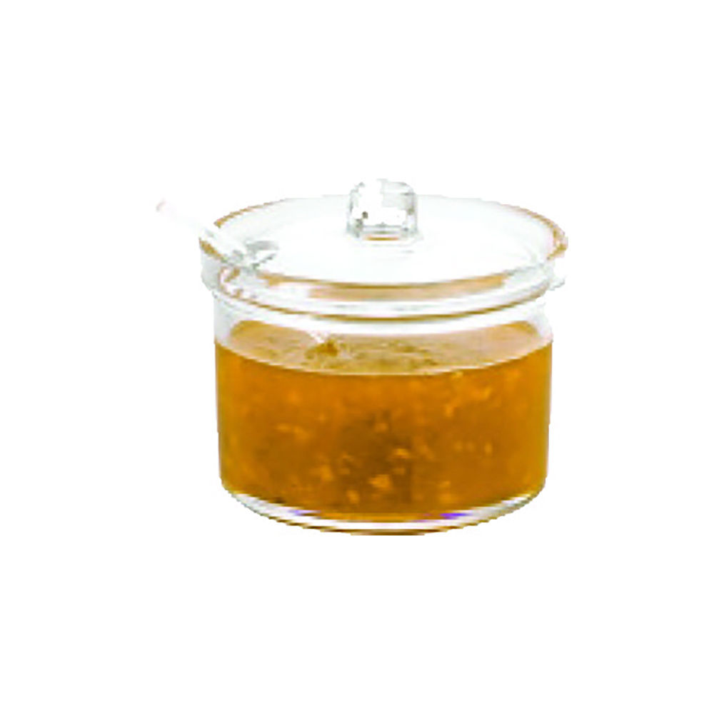 Jam Bowl, with Spoon, Plexiglass, 400ml