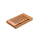 Anti-Crumb Tray Leone, Bamboo, Natural, 40x24x4cm