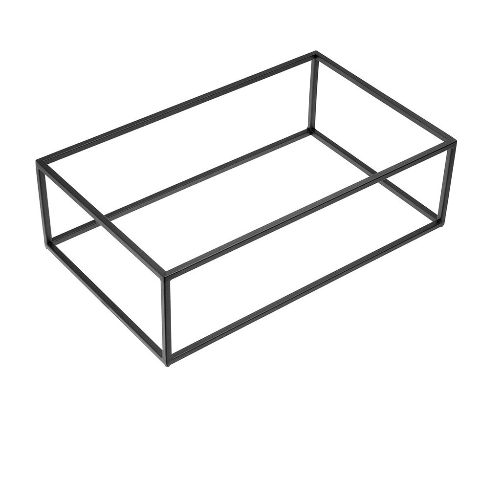 Buffet Stand Leone Venezia, Black, Metal, GN1/1, 53x32.5x16cm