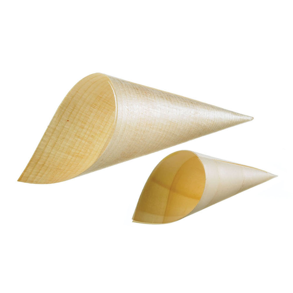 Big Cone  Leone, Pine Wood, Ø5.5x15.5cm