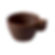 Big Cups Mold - Martellato Coffee Time - 7 pcs, Polycarbonate, 55x69x34mm