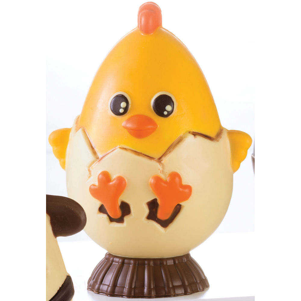 Chick Mold by Martellato 3D Easter, Thermoformed Plastic, 160x120x210mm, 460g