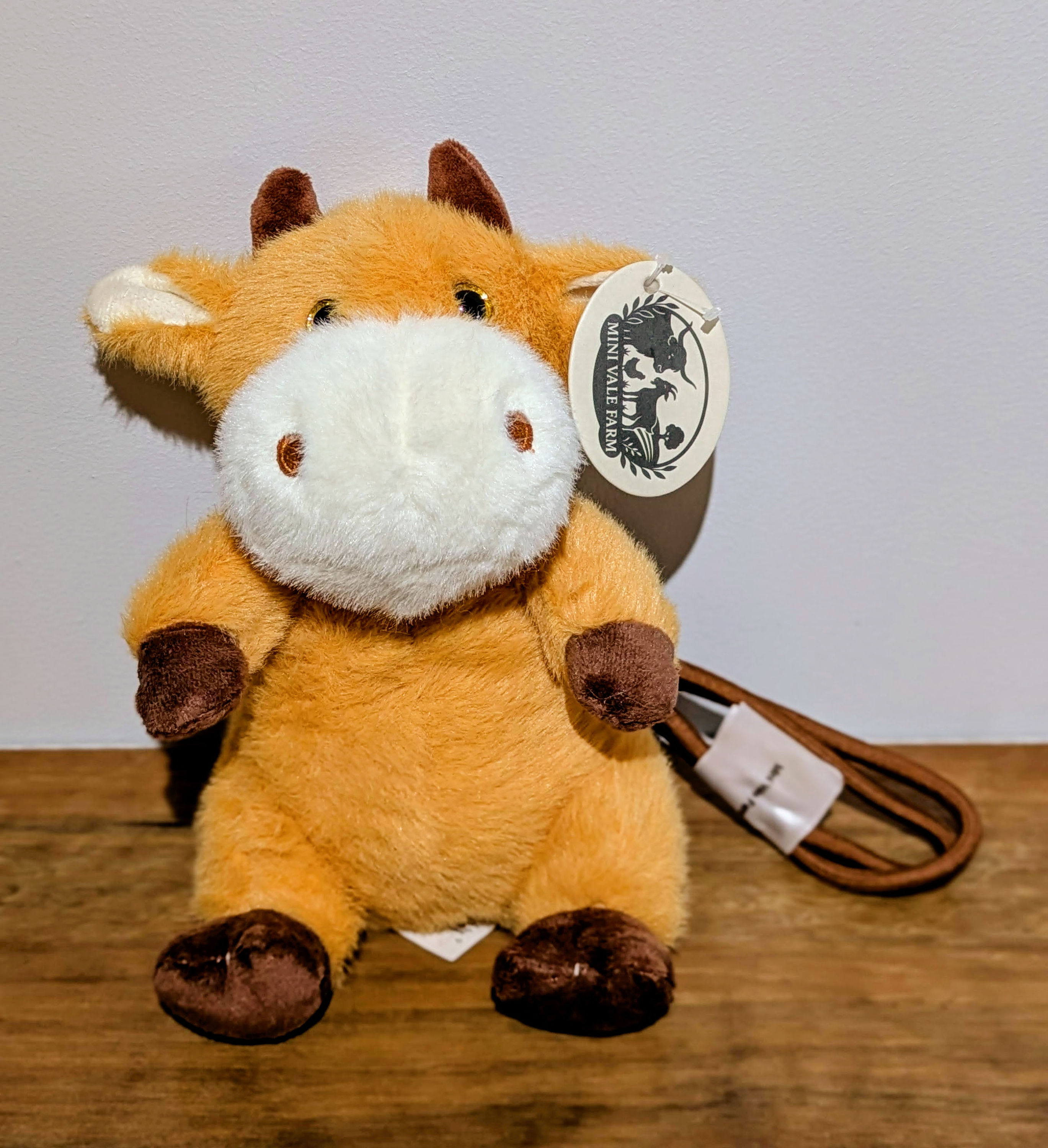 Highland Cow Keychain Plushie