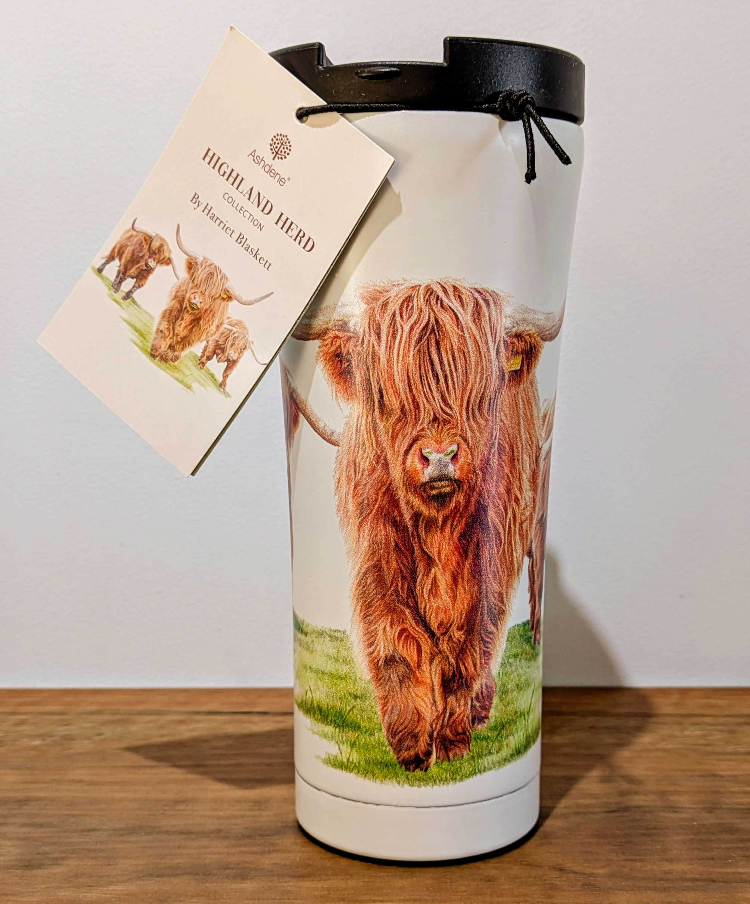 Highland Cow Travel Mug