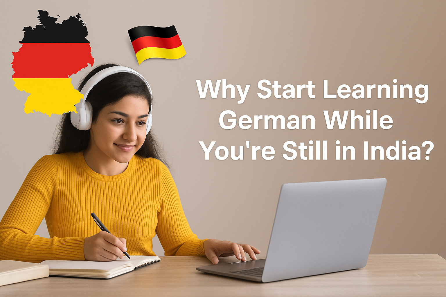 Why Start Learning German While You’re Still in India?