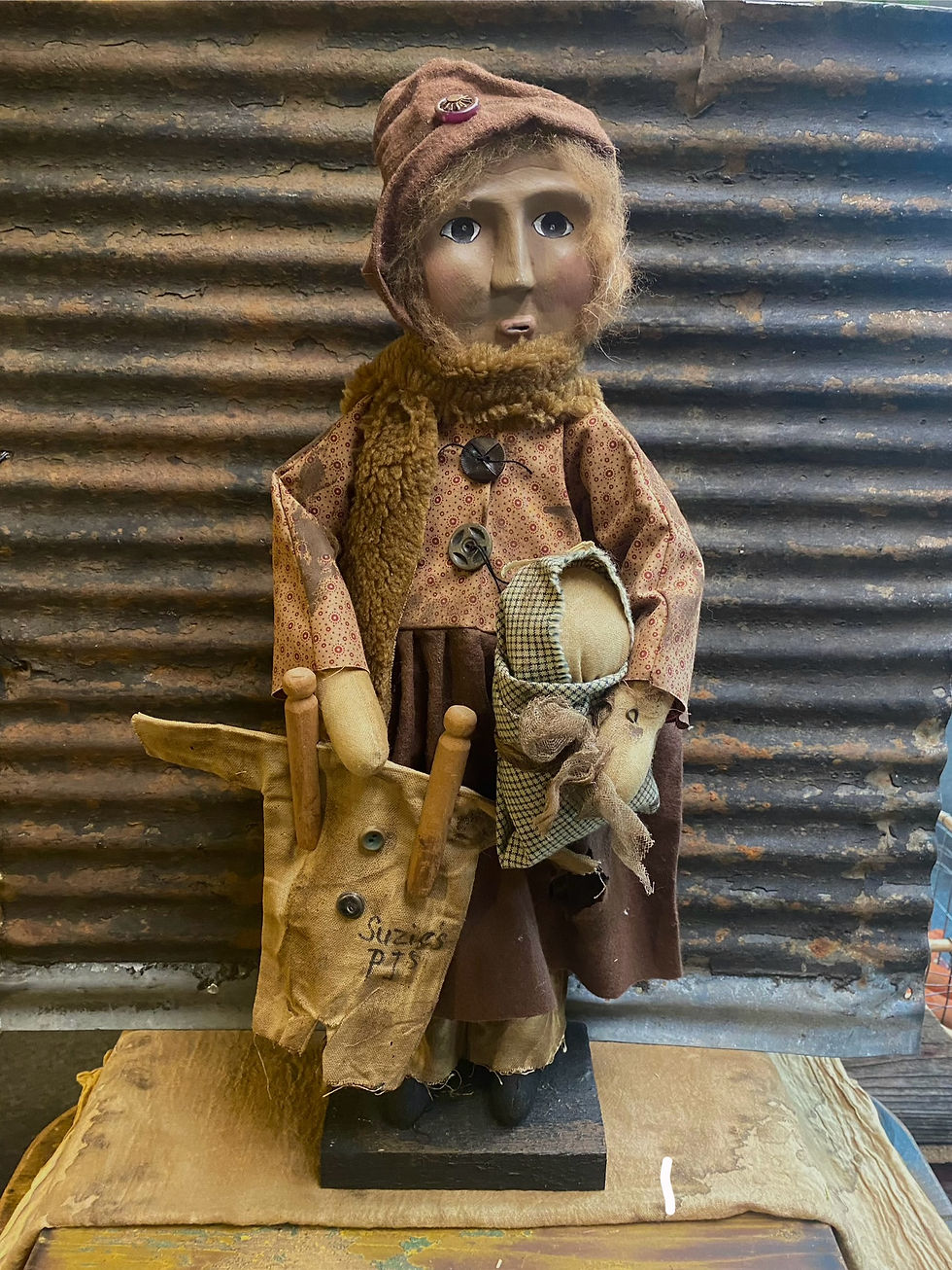 #1031 Clay Face Momma’s and Babies