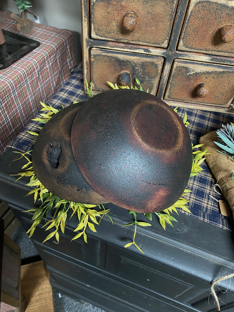 Thumbnail: #1007    7” Wood Bowls