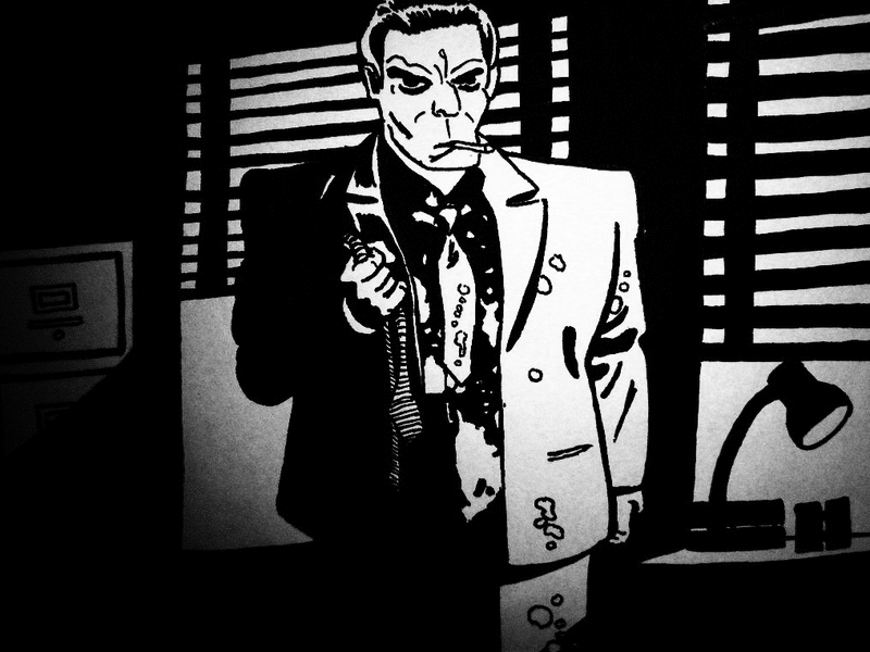 Sal Maroni by Dan Cheeseman copying Tim Sale