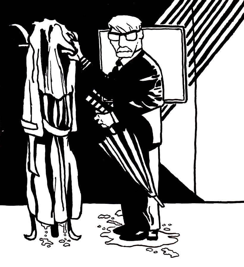 Jim Gordon by Dan Cheeseman copying Tim Sale