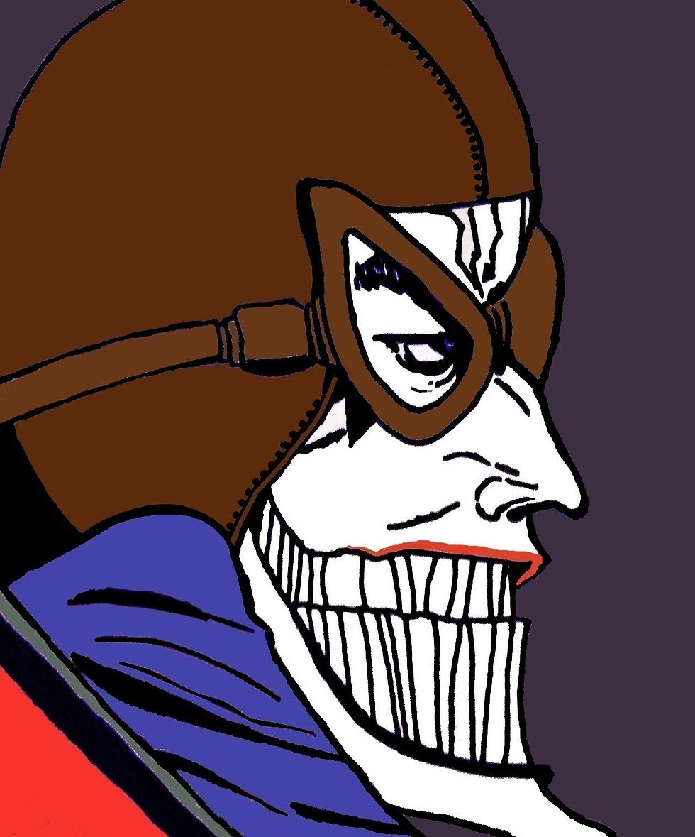 The Joker, by Dan Cheeseman copying Tim Sale