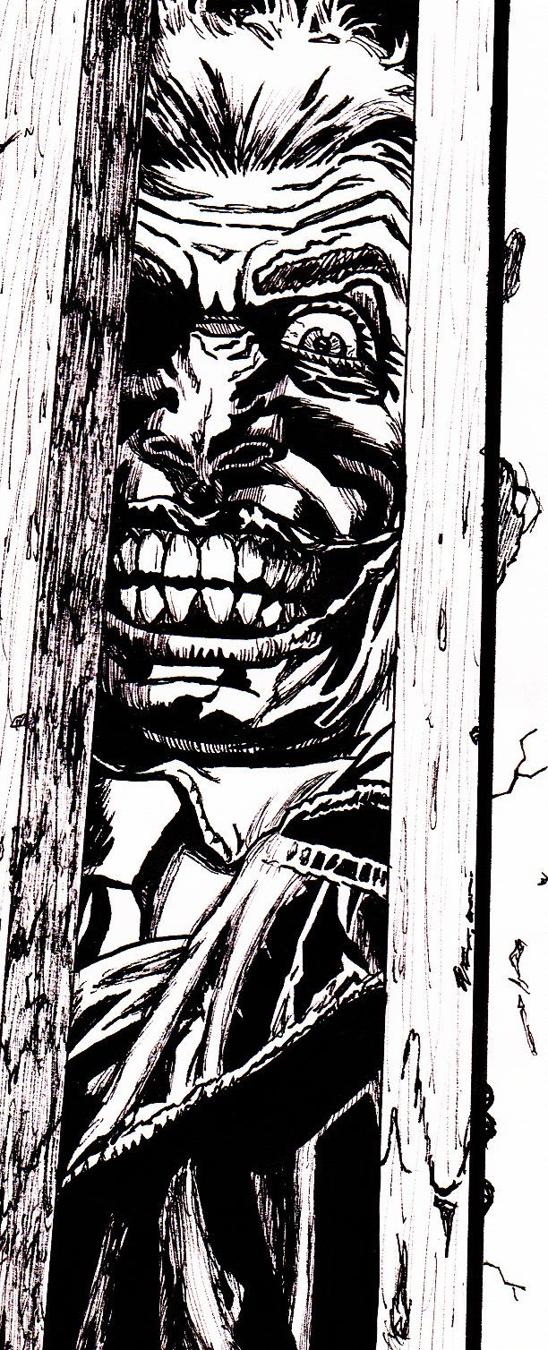 The Joker, by Dan Cheeseman copying Lee Bermejo