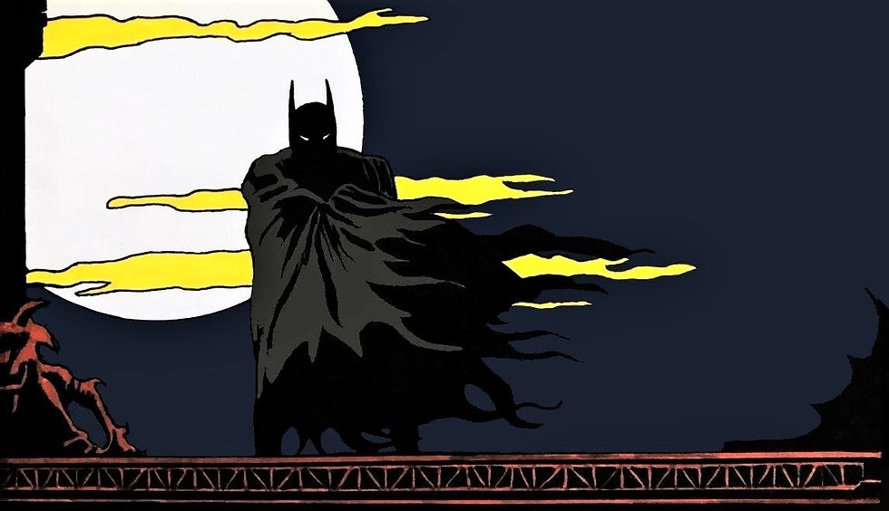 Batman, by Dan Cheeseman copying Tim Sale