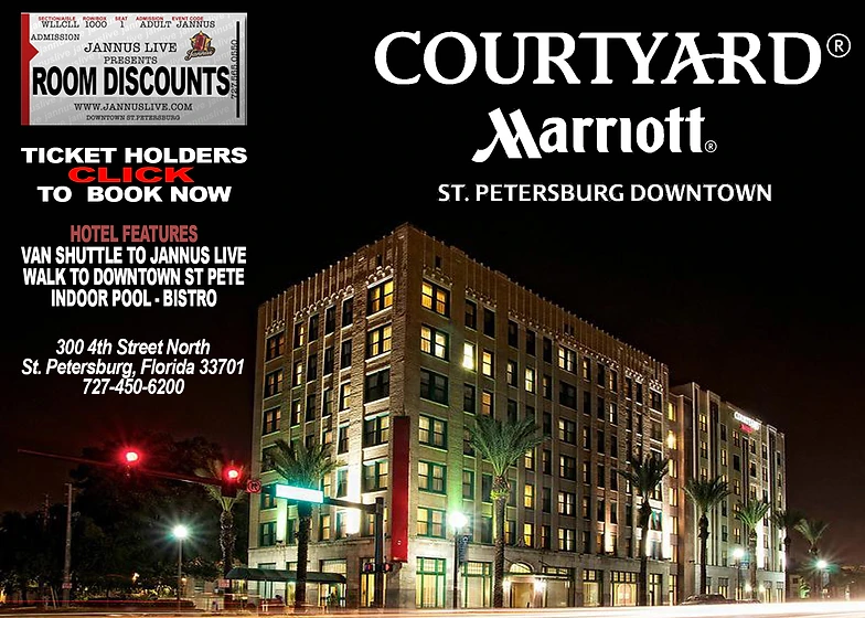 Jannus Live Upcoming Concerts Stay At The Marriott
