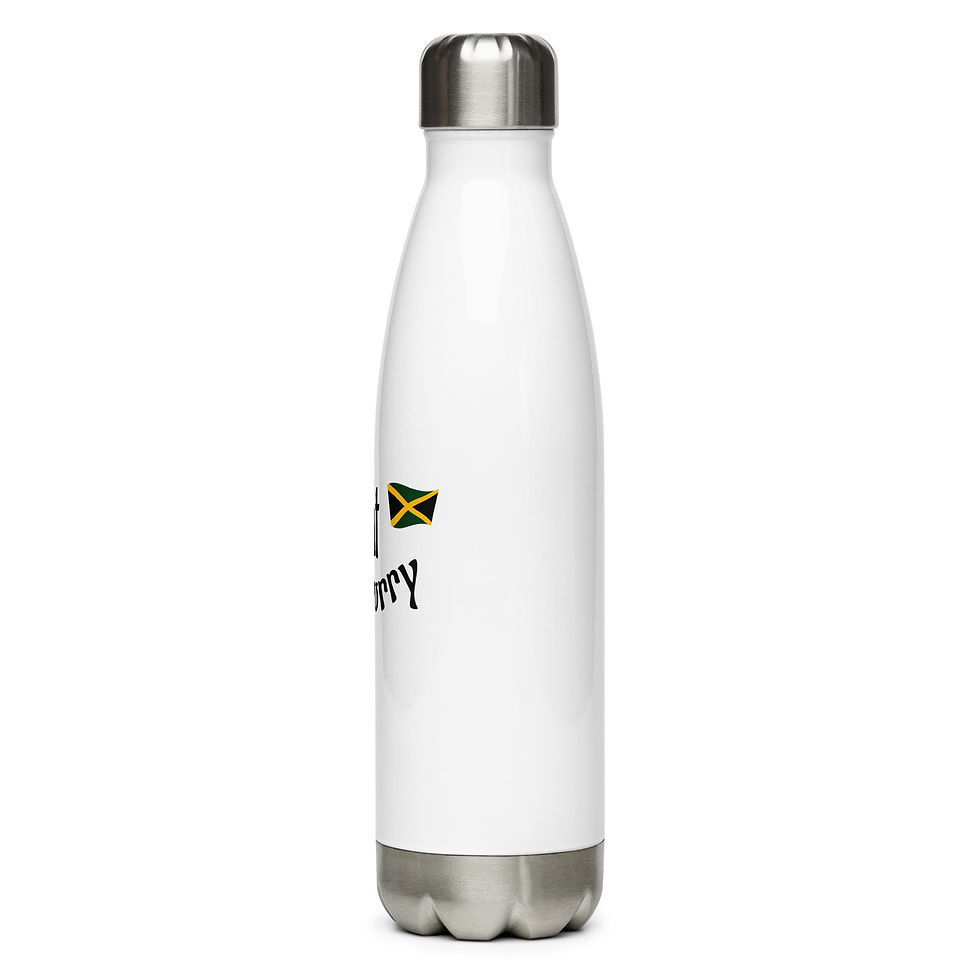Thumbnail: JM876 White Stainless Steel Water Bottle