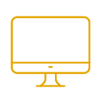 Für die Dienstleistung Reinzeichnung ist ein iMac bzw. ein Monitor abgebildet.