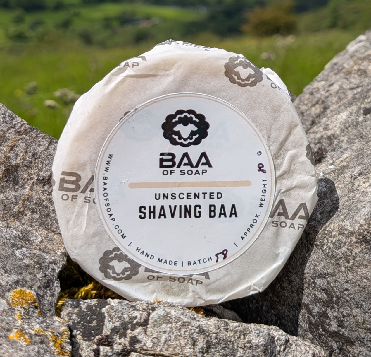 Unscented - Sheep Milk Shaving Bar for Sensitive Skin