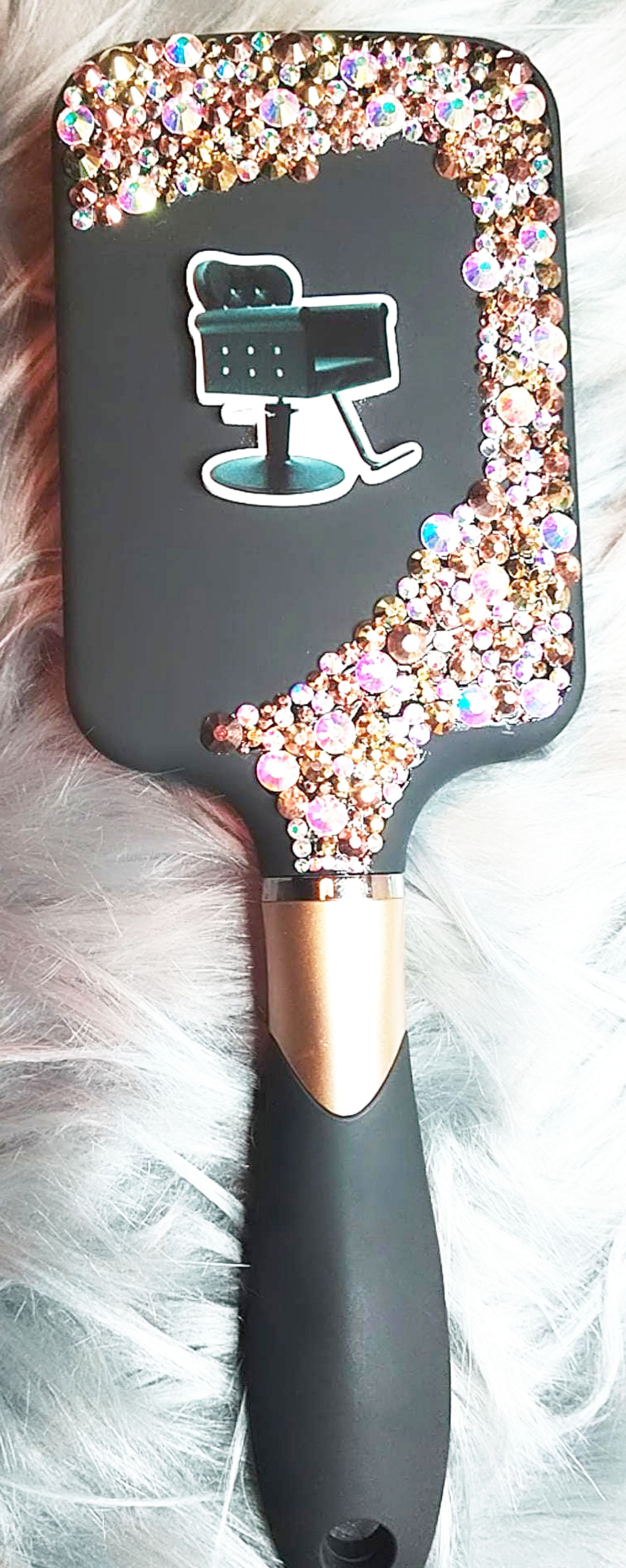 Bling"Salon Stylist Chair" Hairbrush