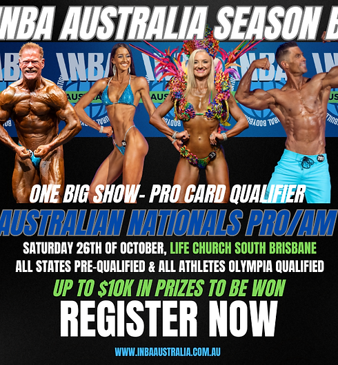 Makeup Only - INBA Nationals Oct 26th 2024