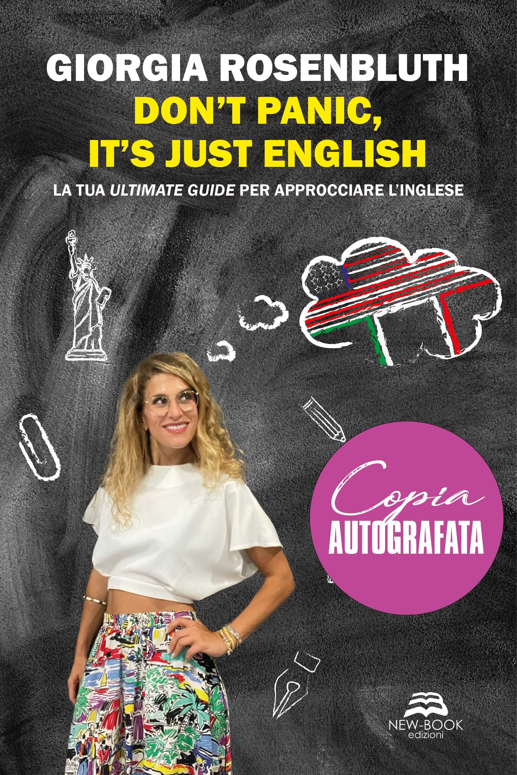Don't panic, it's just English (copia autografata)