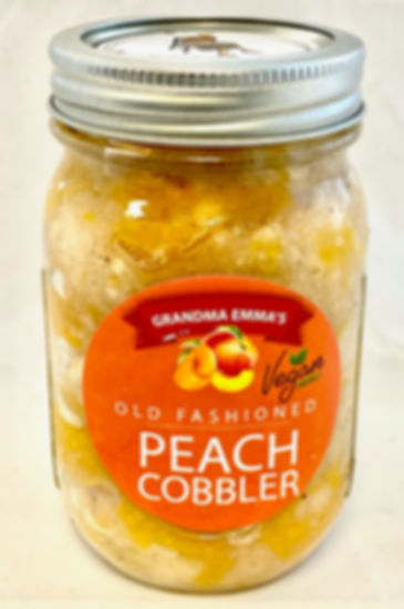 Peach Cobbler in a Jar: 2 Count