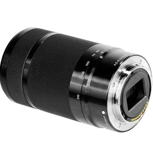 الصورة المصغرة: Sony E 55-210mm f/4.5-6.3 OSS Lens (SEL55210) Eurasia Garantili