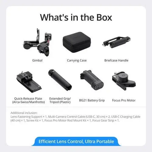 الصورة المصغرة: DJI RS 4 Gimbal Stabilizer Combo Karfo Karacasulu Garantili