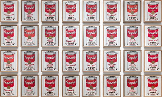 latas de sopa Campbell - andy warhol.jpg