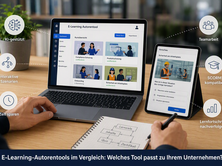 E-Learning-Autorentools: Worauf Unternehmen bei der Auswahl achten sollten