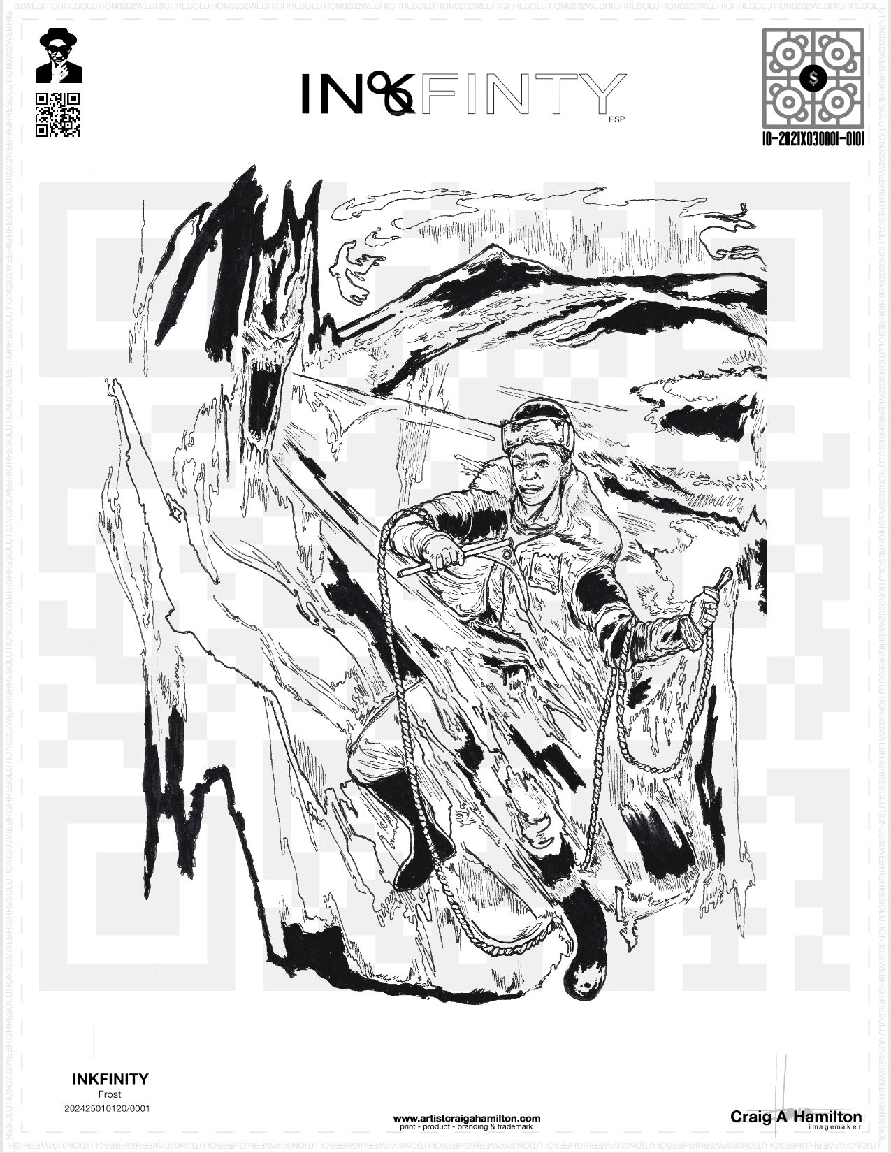 #202425010120/C "Froze", 1st Edition