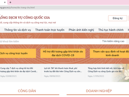 NGƯỜI LAO ĐỘNG, DOANH NGHIỆP BỊ ẢNH HƯỞNG TỪ ĐẠI DỊCH COVID-19: CÓ THỂ ĐĂNG KÝ HỖ TRỢ TRỰC TUYẾN