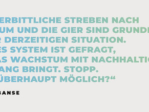 Gesamtzusammenhänge und unser Umgang mit anderen Lebewesen