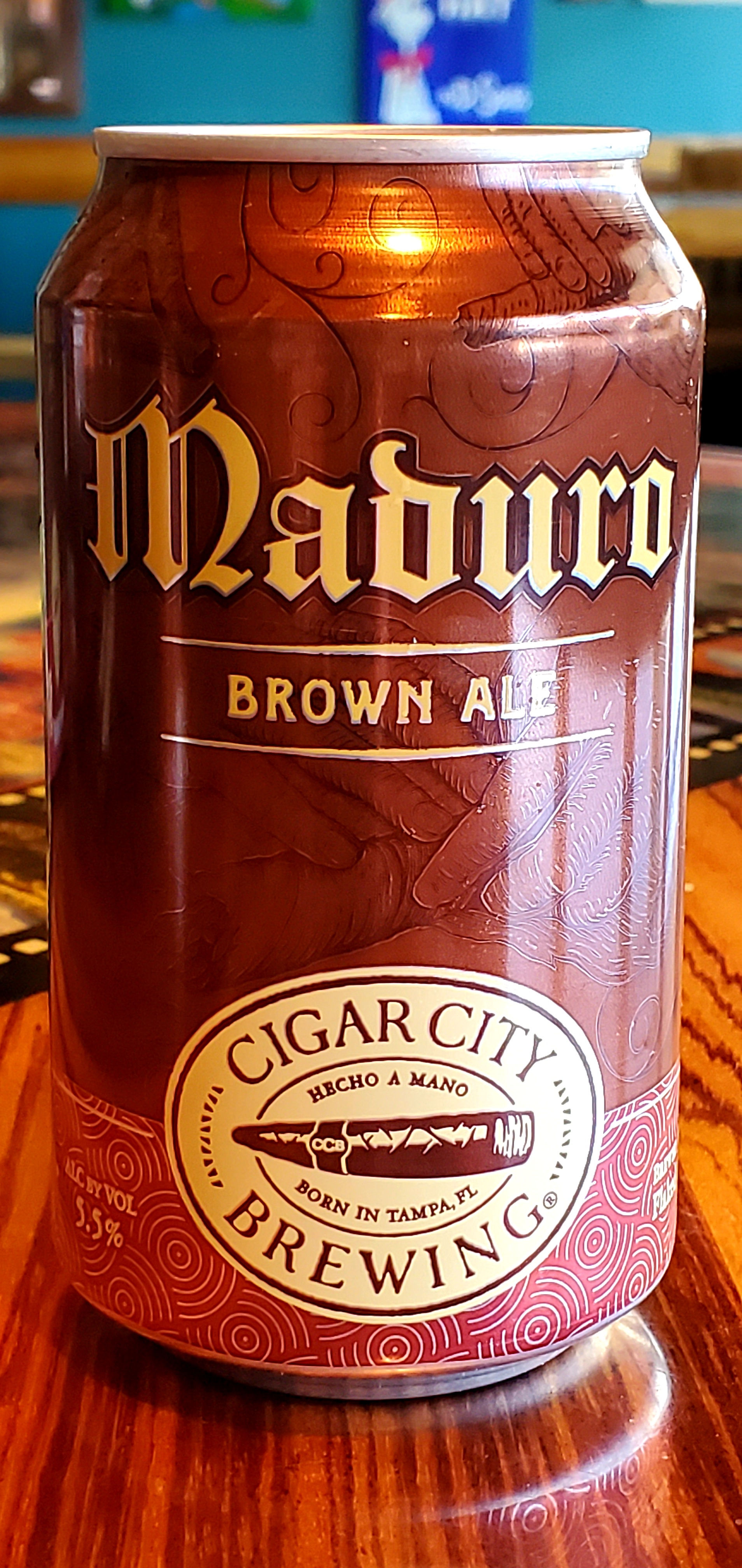 Cigar City 	Maduro Brown 	12